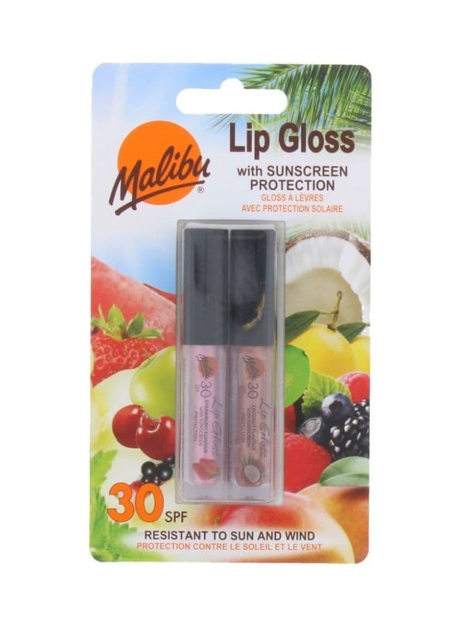 Lip Gloss Coconut & Strawberry Multicolour 1.5ml
