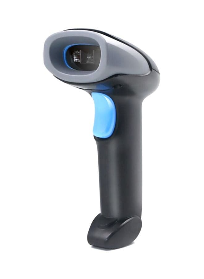 Handheld Wireless Barcode Scanner Black/Blue/Grey