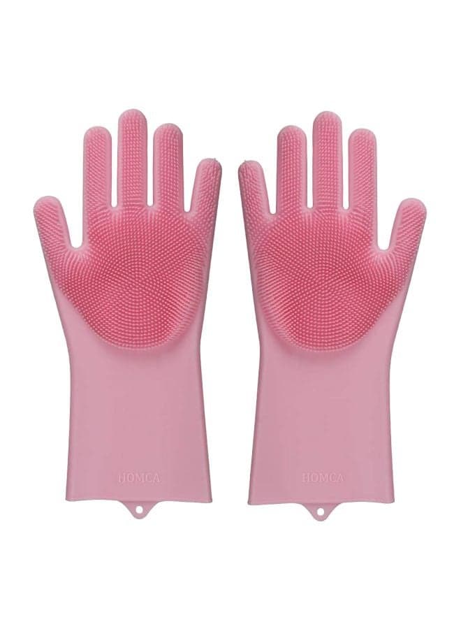 Reusable Gloves Pink 34x14.5cm