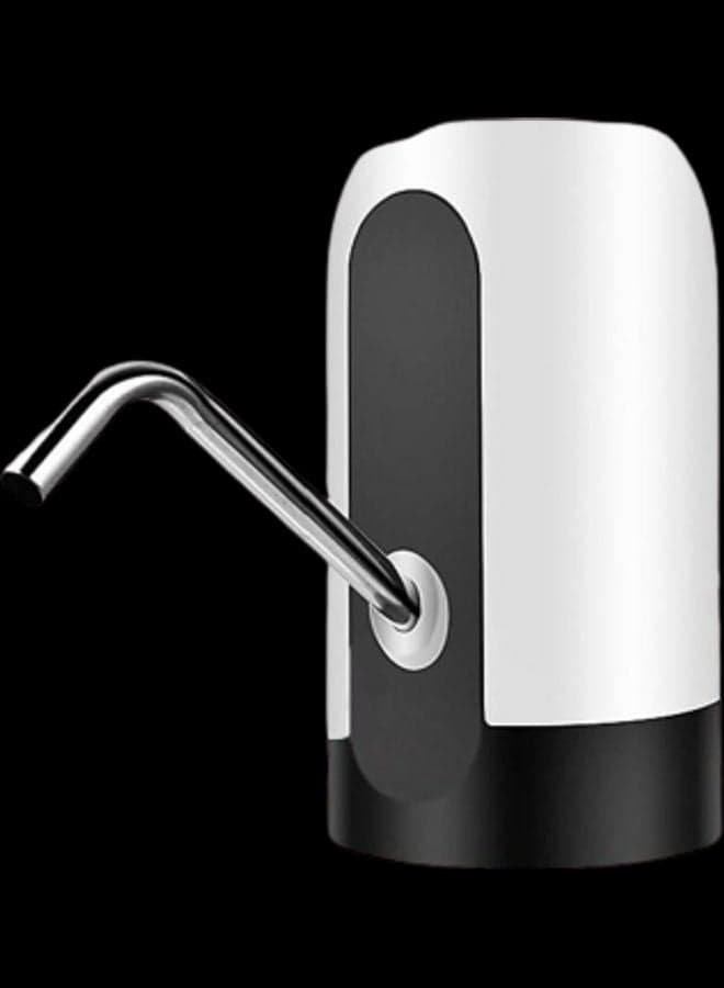 Rechargeable Pump Bottled Automatic Water Dispenser Black White