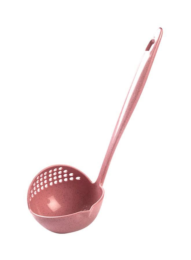 Plastic Soup Ladle Pink 24.5x3.5x8cm