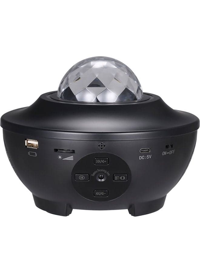 Star Projection Lamp Black 17x13.2x17cm