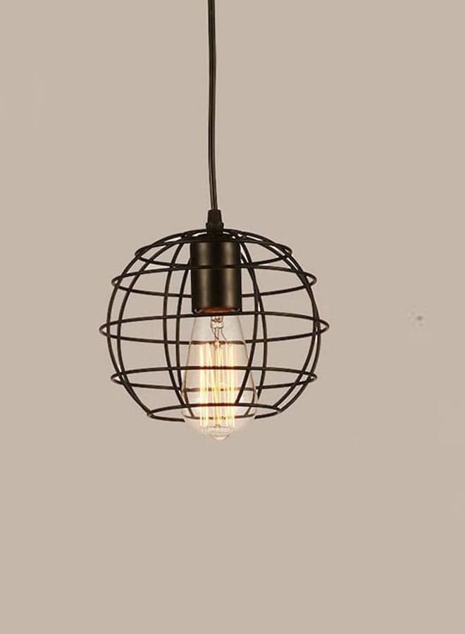 Nordic Hanging Light Black 19×15cm