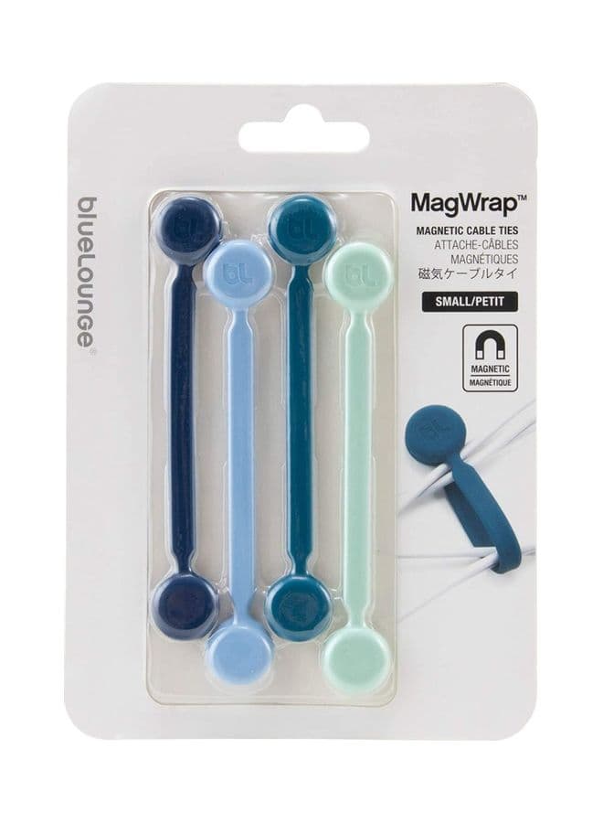 Magwrap Magnetic Cable Tie - Small - Multi-color Multicolour