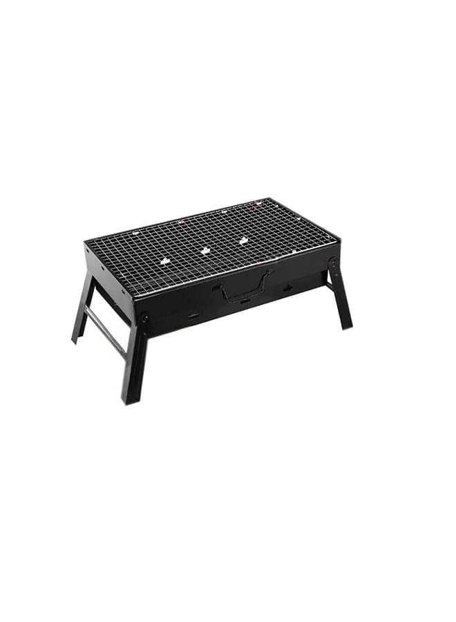 Portable BBQ Charcoal Grill Black 36X10.5X28cm