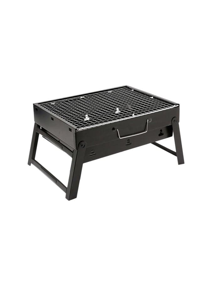 Portable BBQ Charcoal Grill Black 36X10.5X28cm