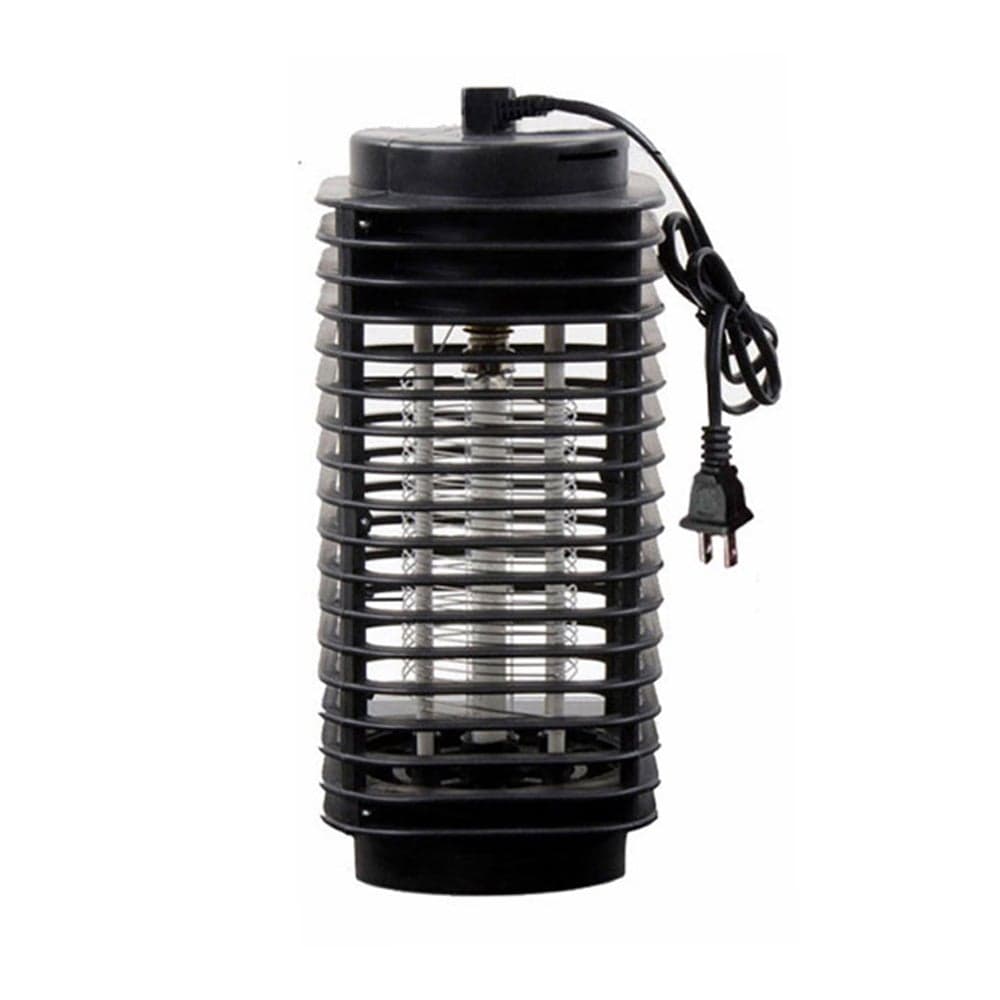 Home LED Zapper Electric ABS Appliance Bug Mosquito Lure Trap Lamp Black 26cm