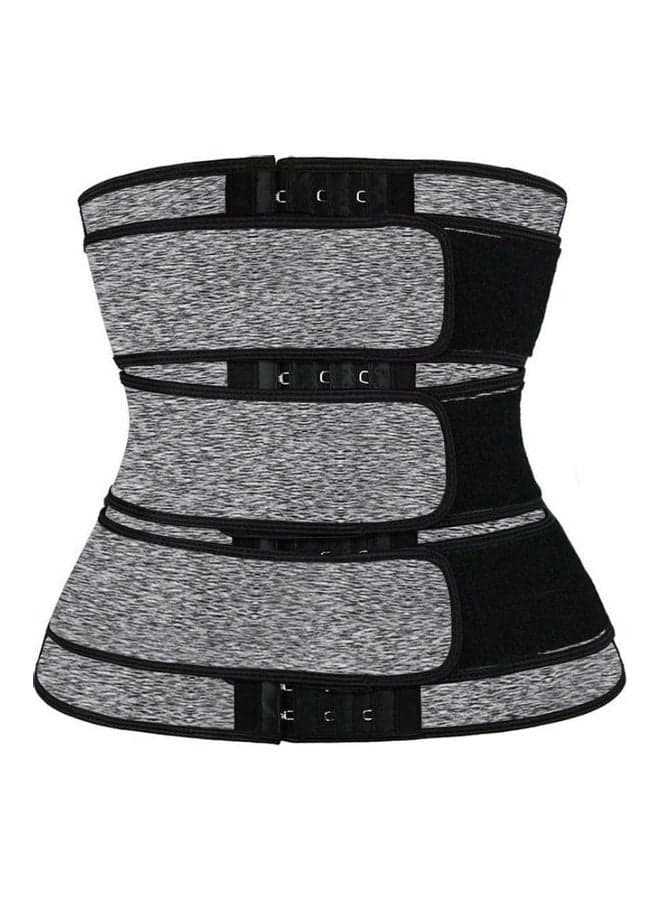 Adjustable Girdle Belt Grey/Black