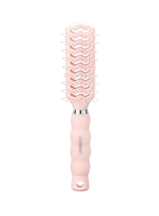 Comfort Gel Handle Styling Brush Blue/White