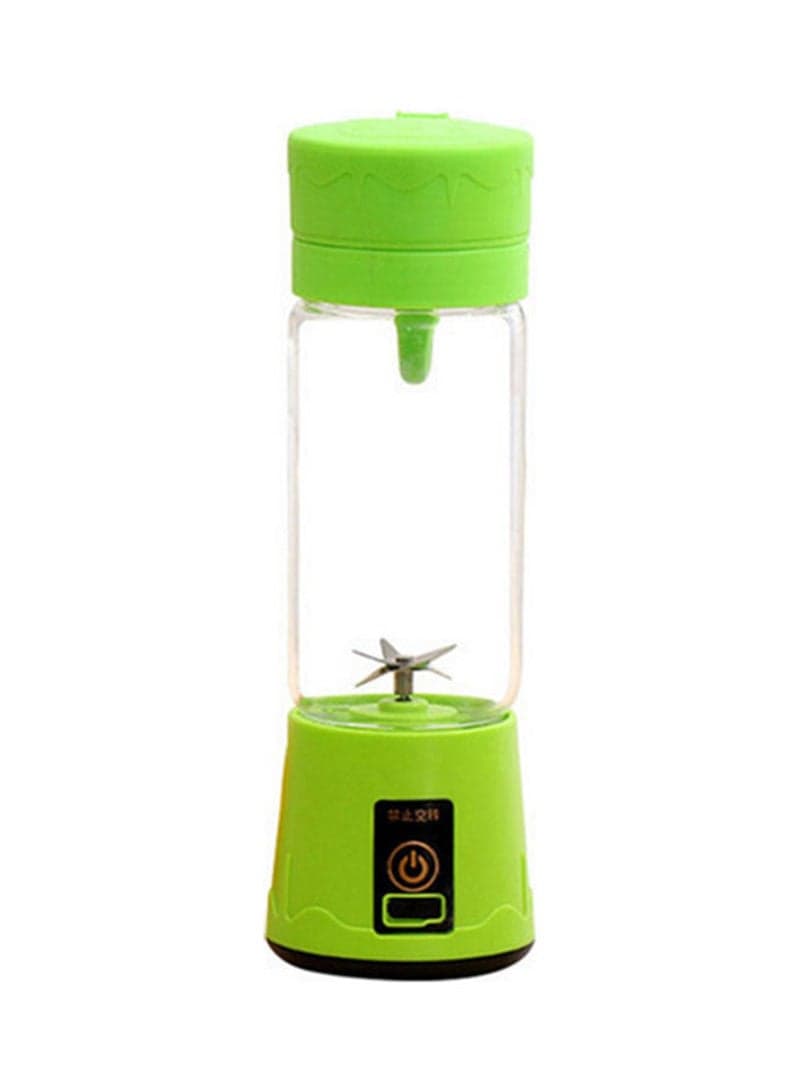 Portable USB Handheld Rechargeable Juicer Cup Blender With 6-Blades 0 L H34209GR-KM Green