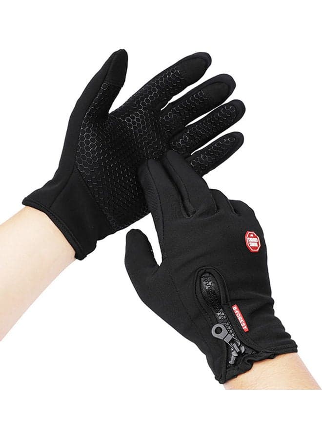 Pair Of Motorcycle Sports Gloves L