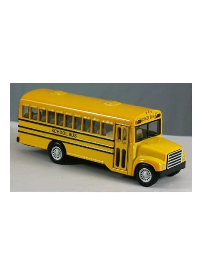 Die Cast Pull Back School Bus 5inch