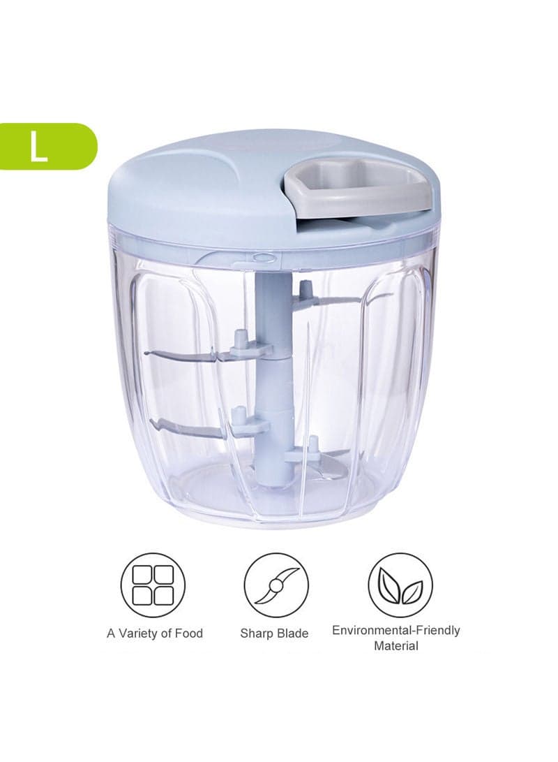 Multifunctional Vegetables Fruit Slicer Blue 15x12.9x13.2cm