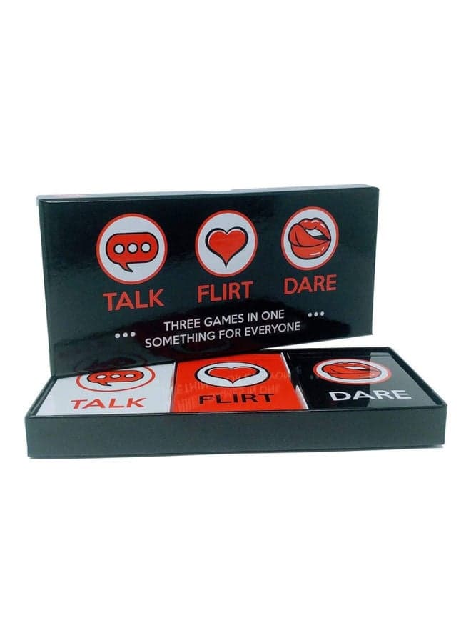 Funny Card Talk Flirt Dare Cards Game 20 x 2 x 9.5cm