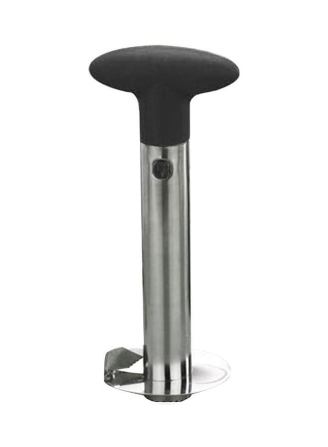 Pineapple Corer Cutter Black/Silver 24 x 10 x 10cm