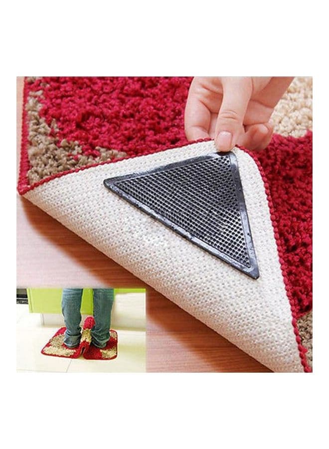 4 Piece Of Carpet Non Slip Bath Mat Sticker Multicolour 16 x 3 x 11cm