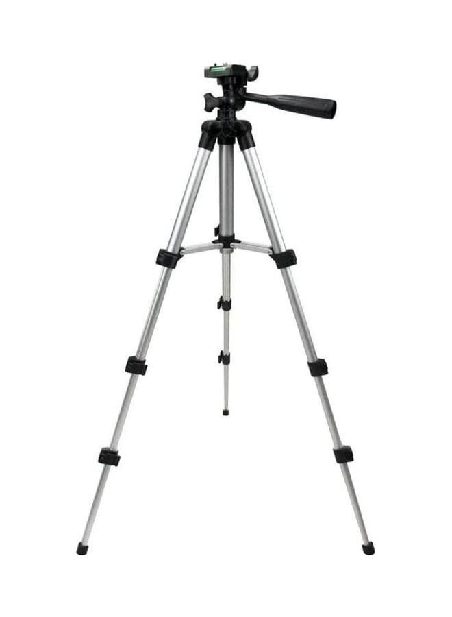 Universal Aluminium Alloy Stand Tripod For Digital Camera Silver/Black
