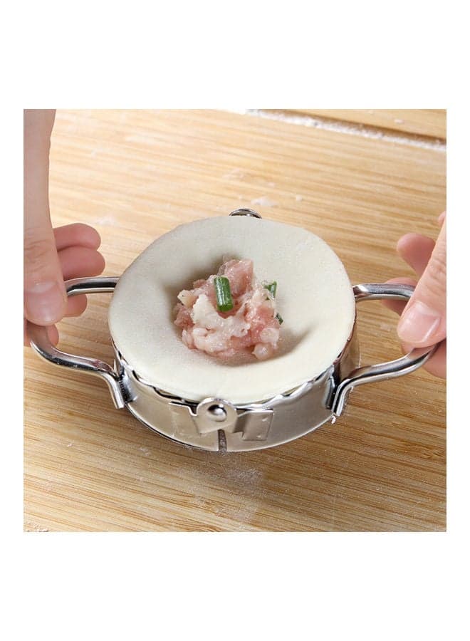 Stainless Steel Dumpling Maker Silver 11x5.5x8.8cm