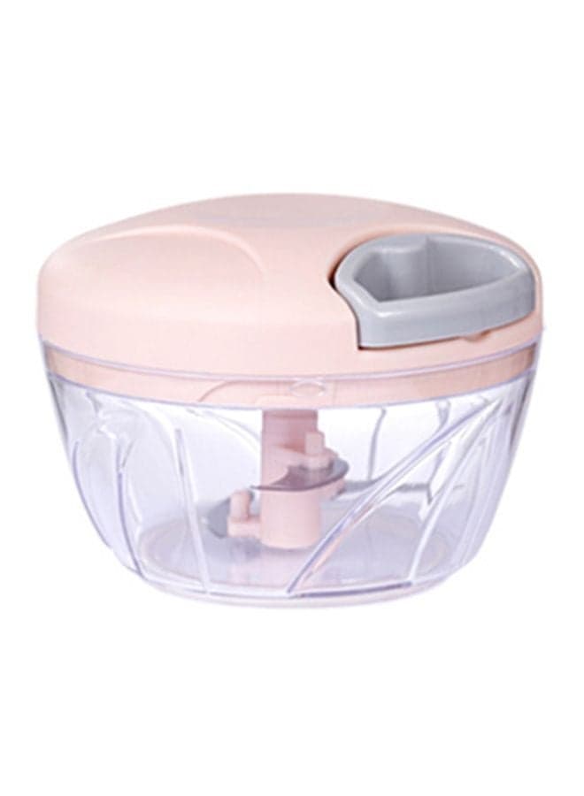 Multi-Functional Hand Drawn Vegetable Cutter pink 13.00x9.70x12.80cm