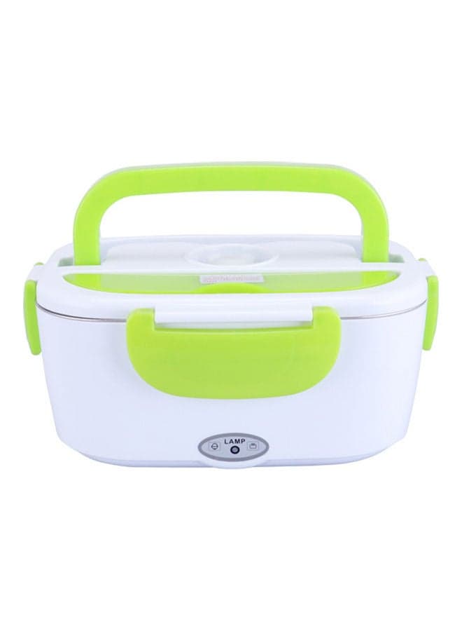 Multi Functional Electric Heating Lunch Box Green 23.8x10.8x17cm