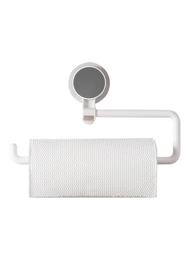 Wall Mounted Paper Towel Holder White 31x2.5x10cm