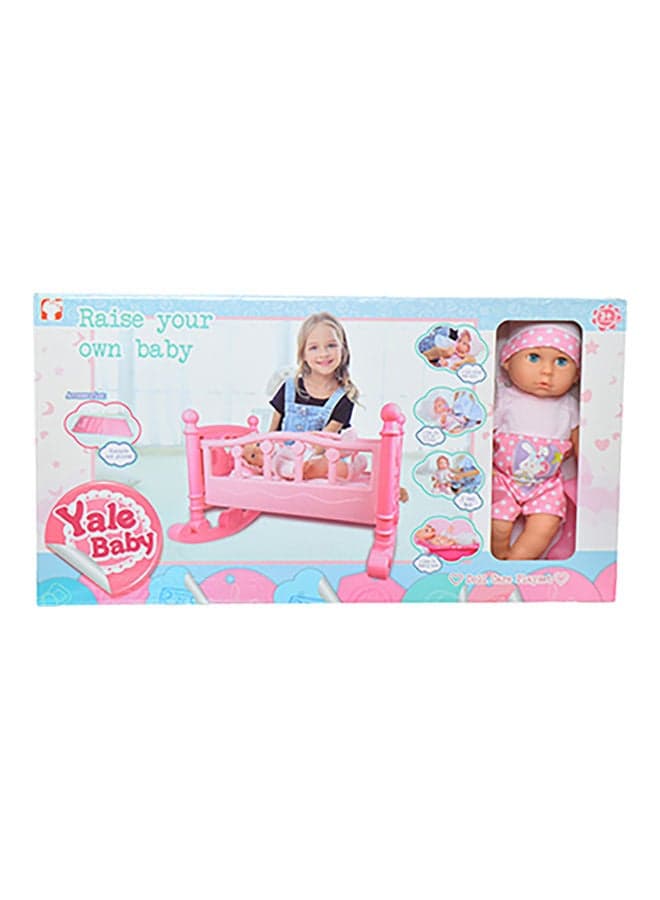 YL2001C 3 in 1 Doll Playset with Bed