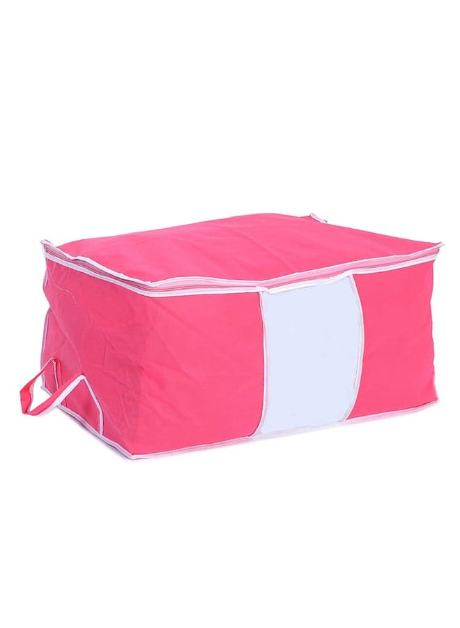 Big Underbed Storage Bag Pink 65 x 47 x 33cm