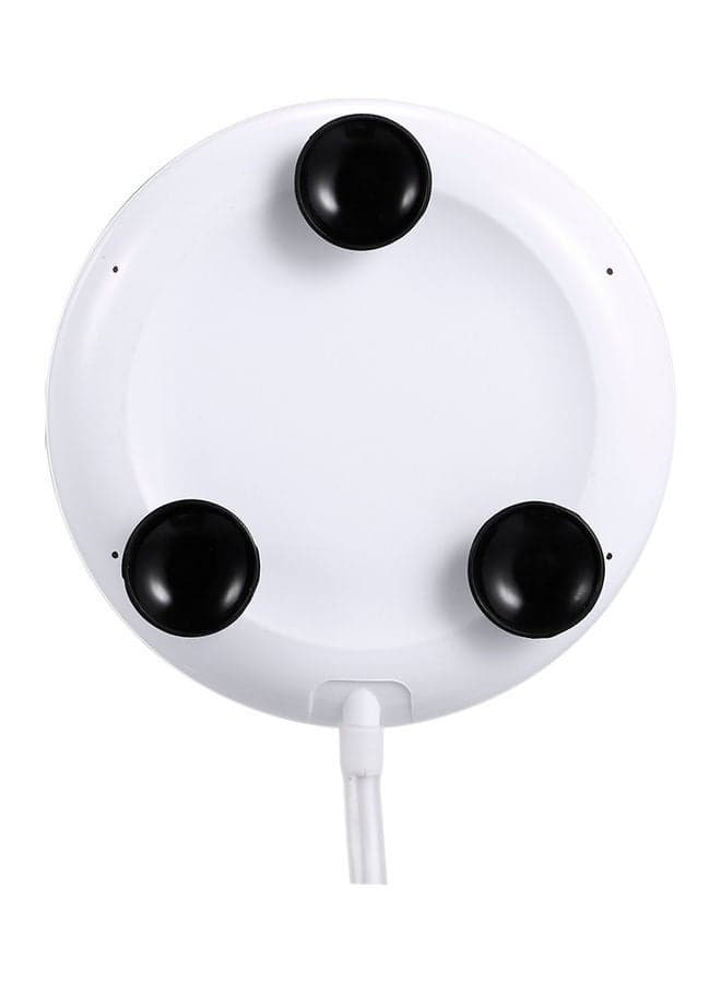 Mini USB Ultrasonic Washing Machine White 16.50 x 6 x 13cm