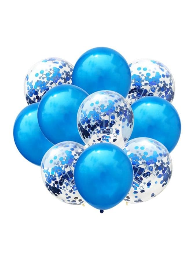 10-Piece Birthday Party Inflatable Balloon Set 12inch