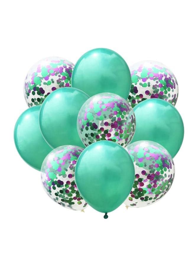 10-Piece Birthday Party Balloons Set 12inch