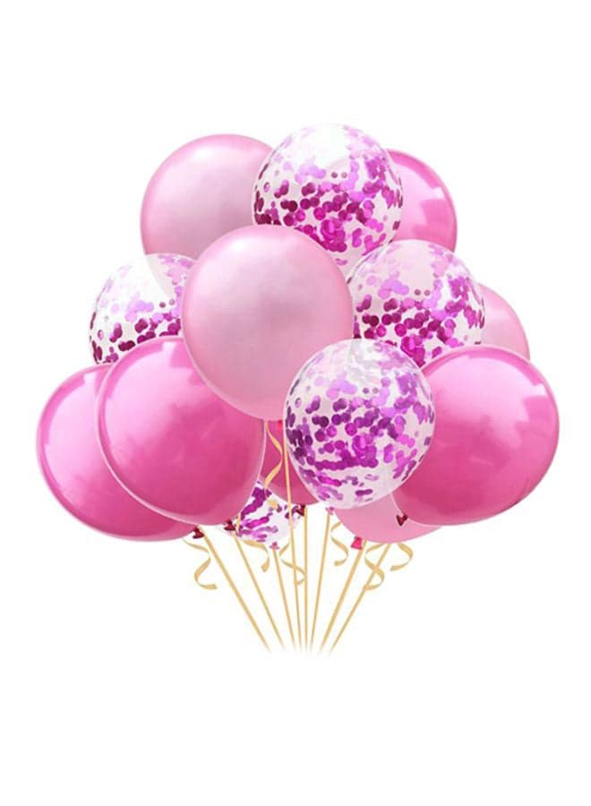 15-Piece Party Decoration Balloon Set