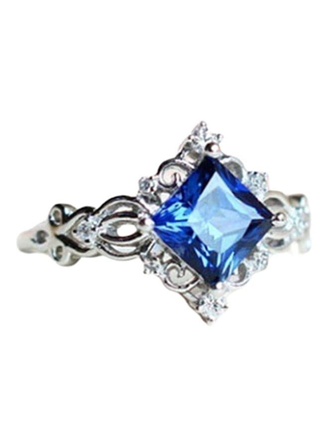 Sapphire Studded Ring