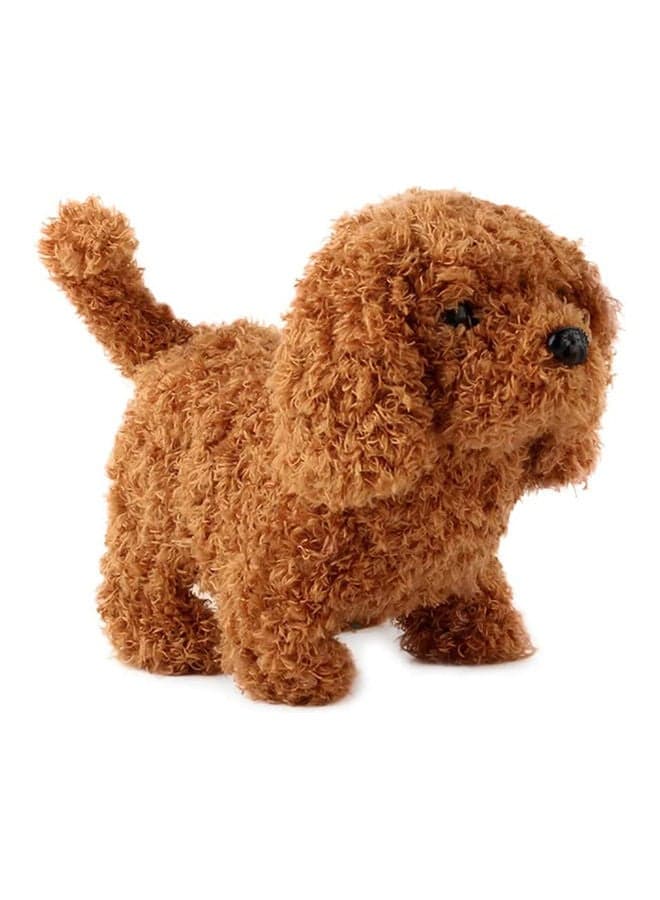 Electric Teddy Dog 18x13x15cm