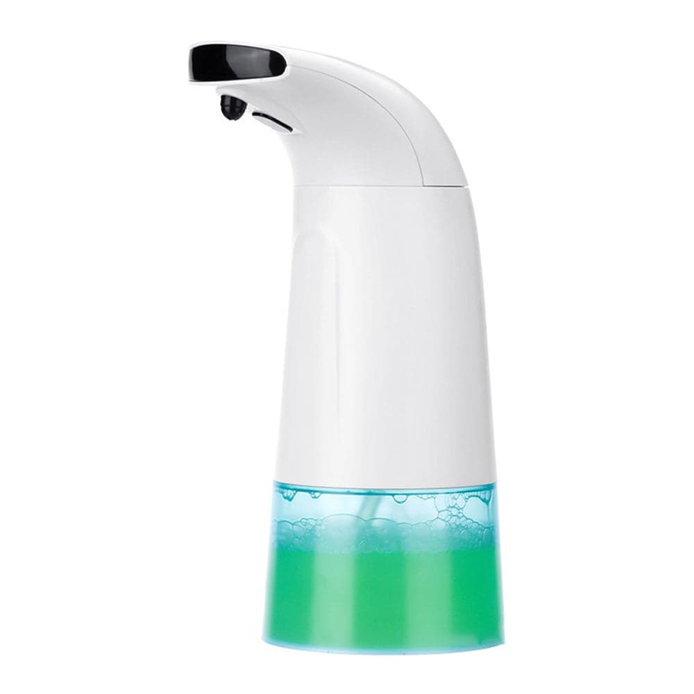 Liquid Smart Automatic Contactless Induction Foam Infrared Sensor Soap Dispenser White 21cm