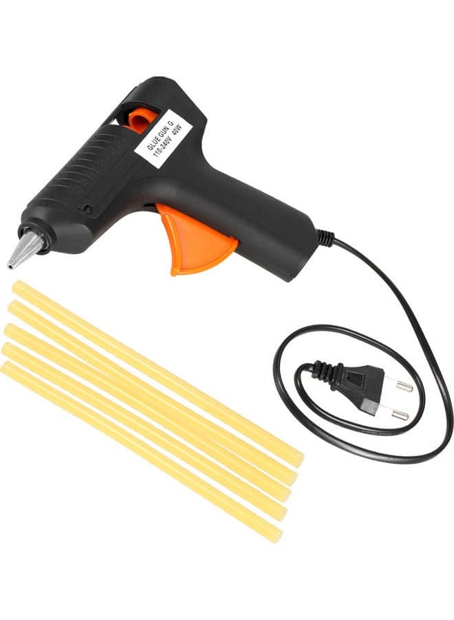 Hot Melt Glue Gun Paintless Dent Repair Tool with 5 Piece Glue Sticks