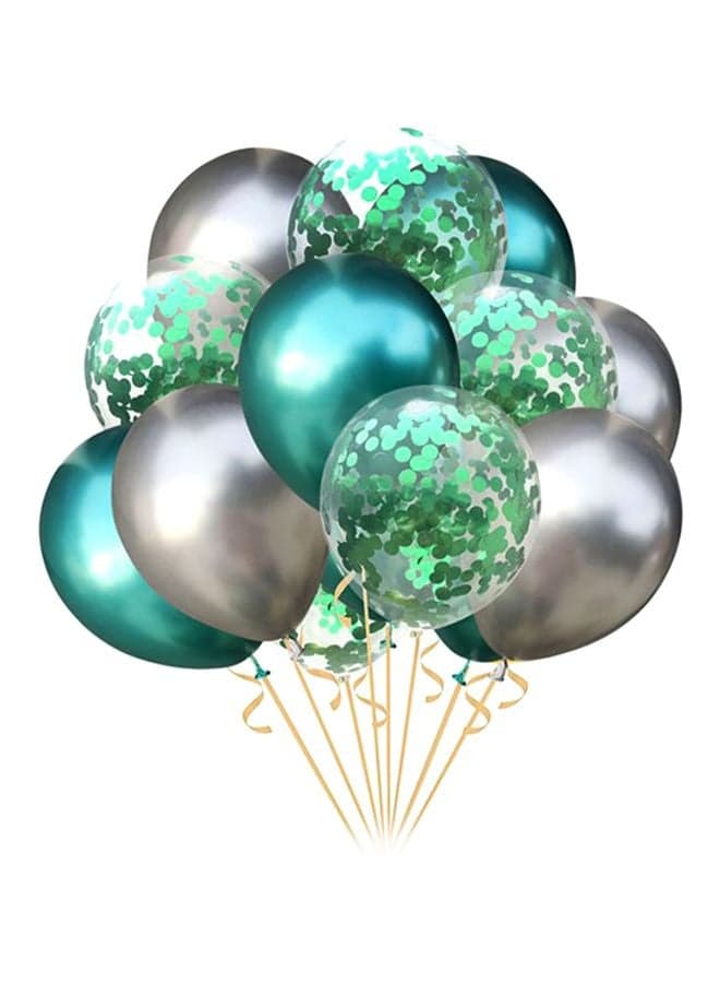 15-Piece Birthday Party Decoration Inflatable Balloon Set 12inch