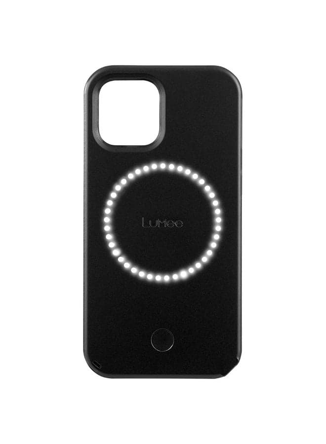 Halo Selfie Case For Apple iPhone 12/12 Pro Matte Black