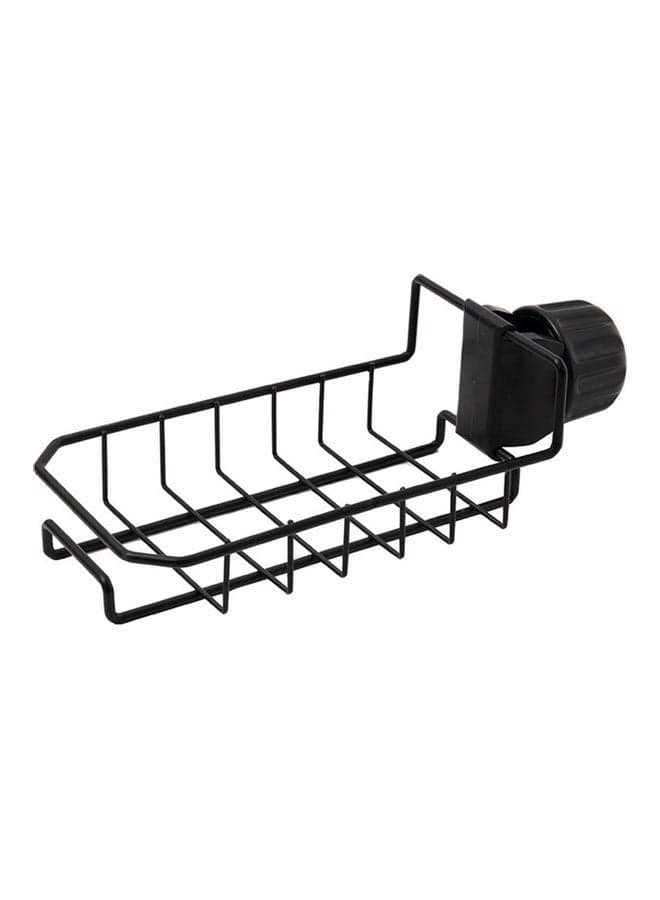 Multi functional Storage Rack Black 19.5x7.5x11cm