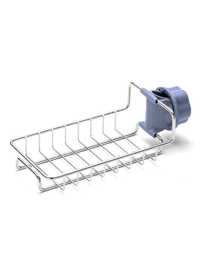 Multi Functional Storage Rack Silver 19.5x7.5x11cm