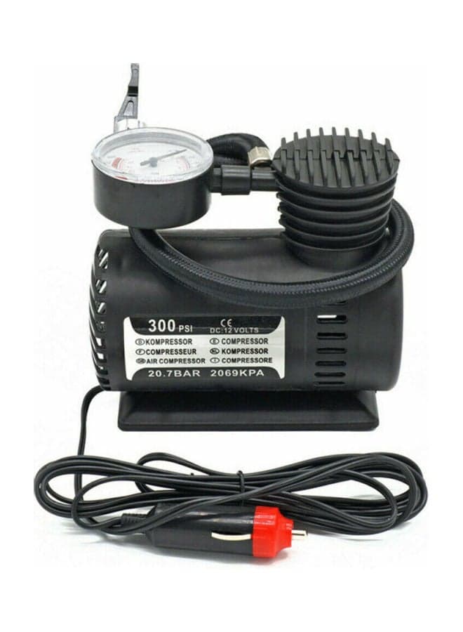 Car Electric Air Pump 300psi Air Compressor Portable Tire Inflator For Car