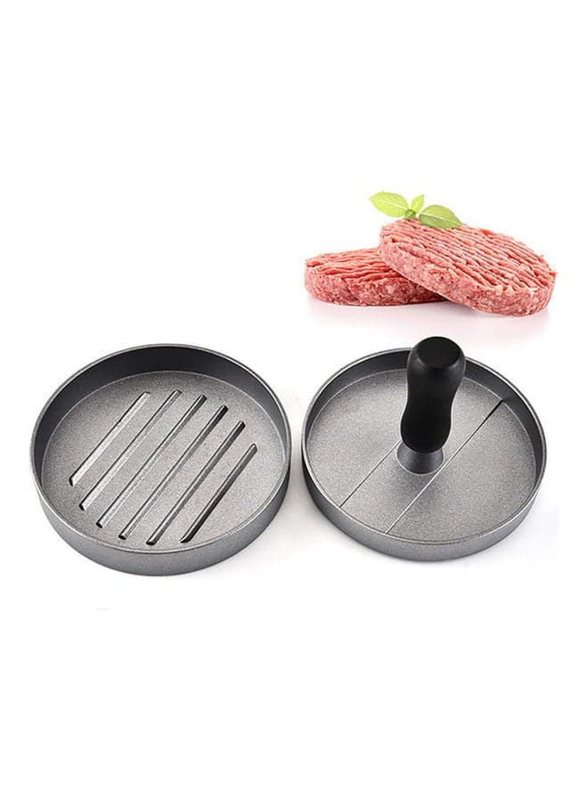 Burger Press Patty Maker Silver 9.50 x 9.50 x 0.27cm