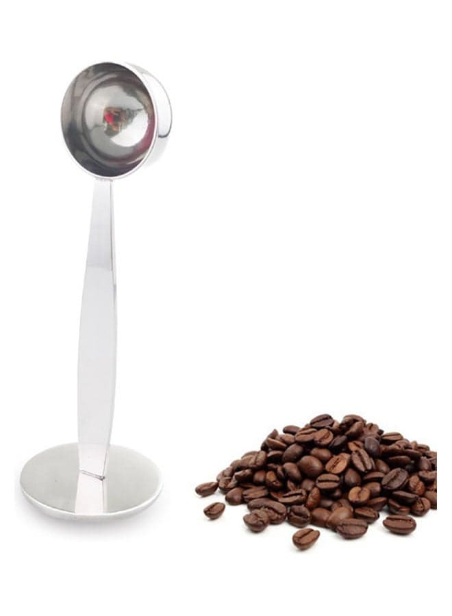 2-In-1 Stainless Steel Coffee Measuring Scoop Silver