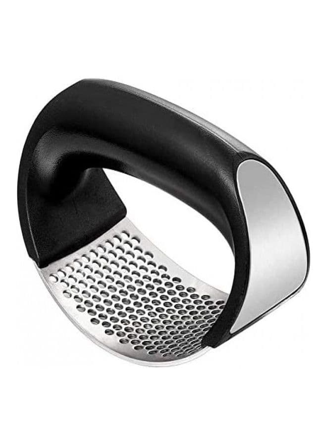 Stainless Steel Ginger Garlic Press Black 15x13x6cm