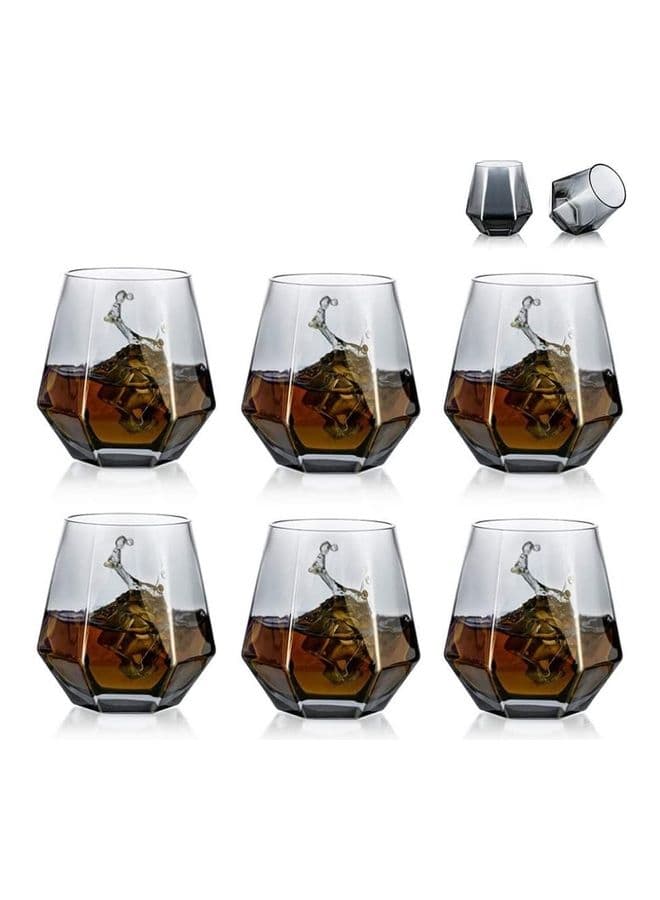 Crystal Short Drink Tumblers multicolour 300mm