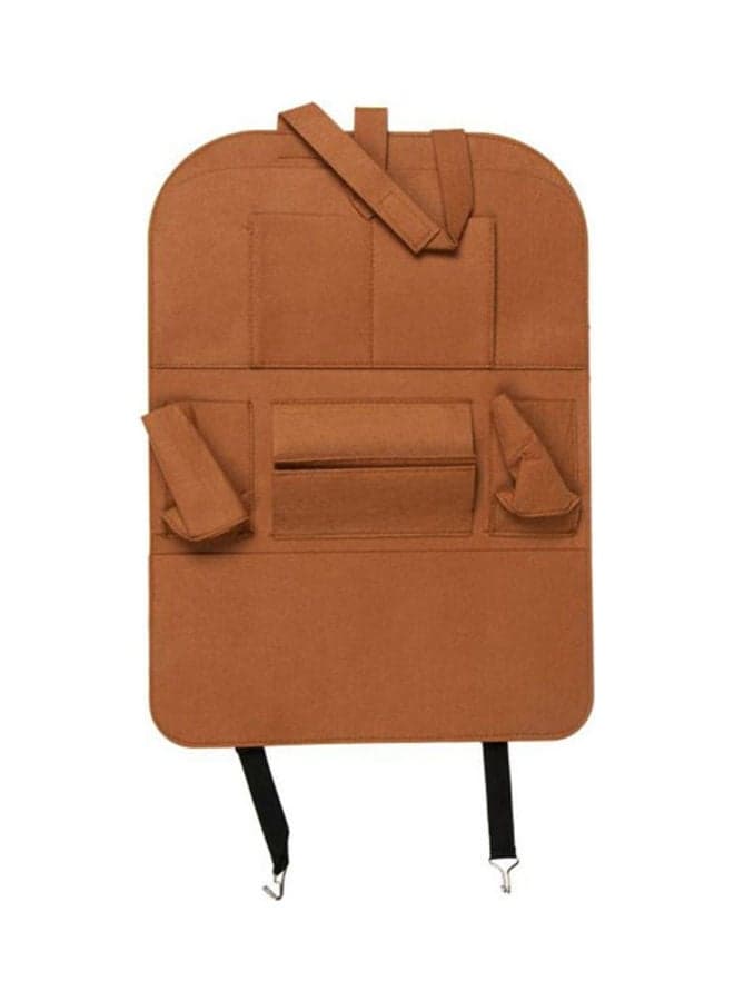 Multi-Pocket Car Seat Back Storage Organizer