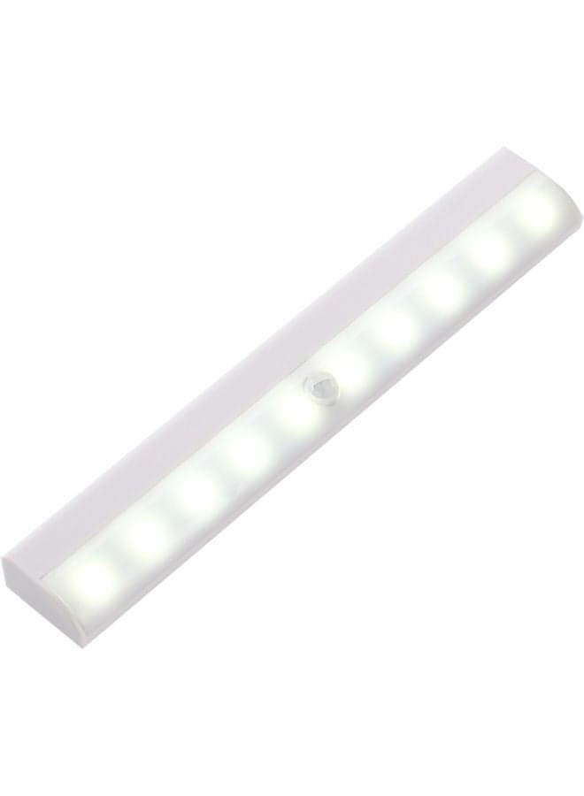 10-LED Under-Cabinet Night Light Stick White