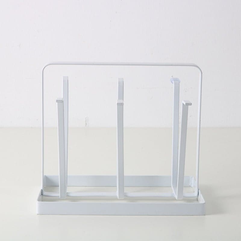 Water Drain Shelf Cup Holder white 20*16.5*13cm