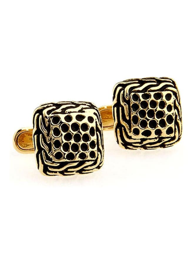 Copper Shirt Cufflinks Cube