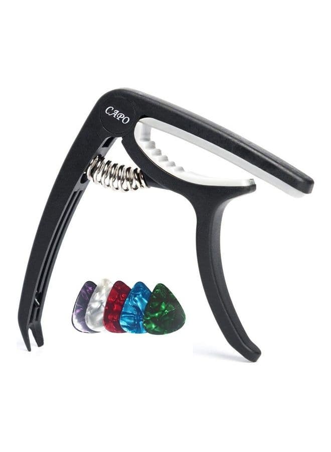 Guitar Capo With Picks