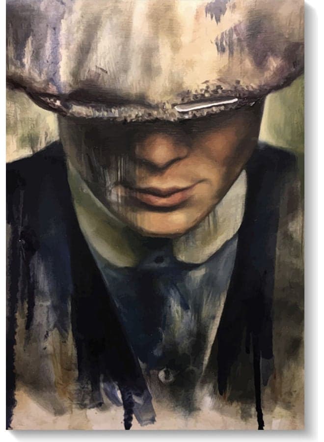 Thomas Shelby Beaky Blinders Wall Art Multicolour 40x60cm